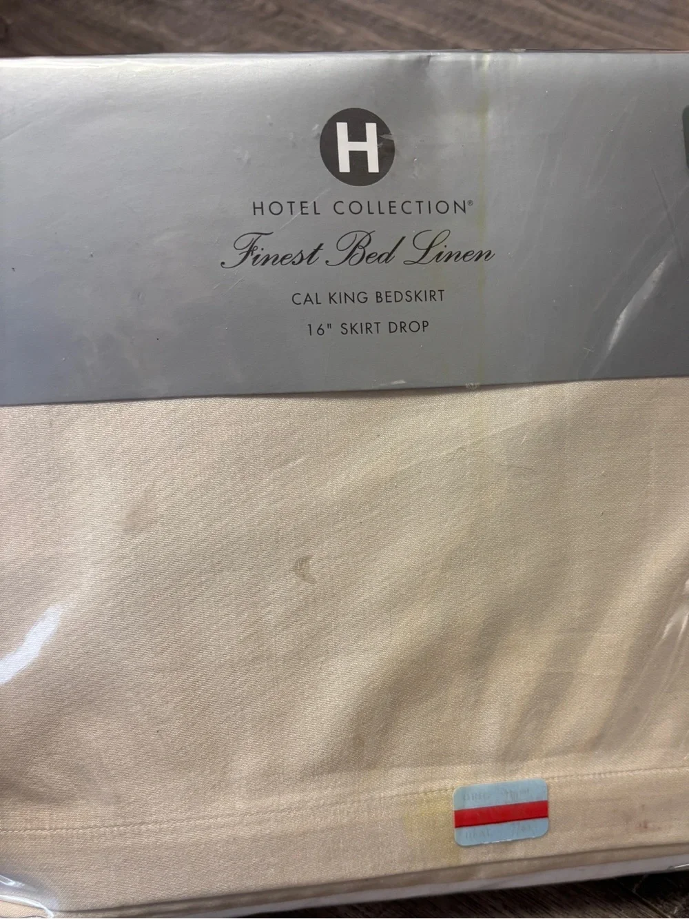 Hotel Collection LUSTER Cal-King Bedskirt 16